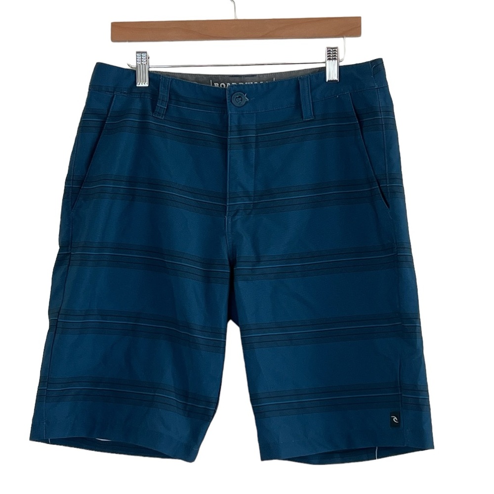 Rip Curl | Blue striped classic swim board shorts men’s size 32